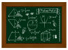 黒板　数学の図